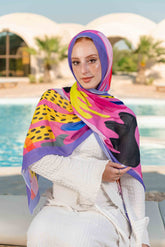 Gillian Printed Chiffon Scarf